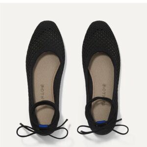 Rothy's Square Wrap Black Noir Mesh 7 NIB